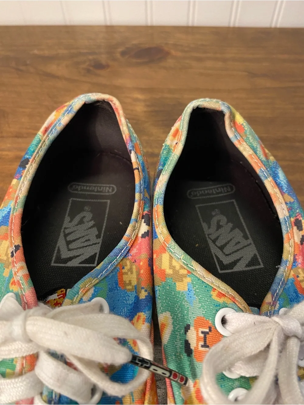 Vans Nintendo Mario Bros. Canvas Low-Top Sneakers - women’s 8.5 / men’s 7
